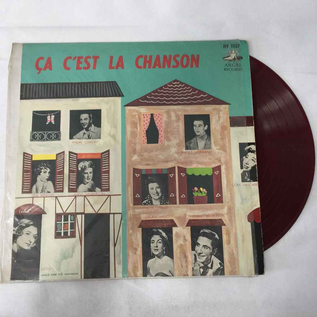 Ça c'est la chanson - Yves Montand LP ขนาด 12 นิ้ว  K43