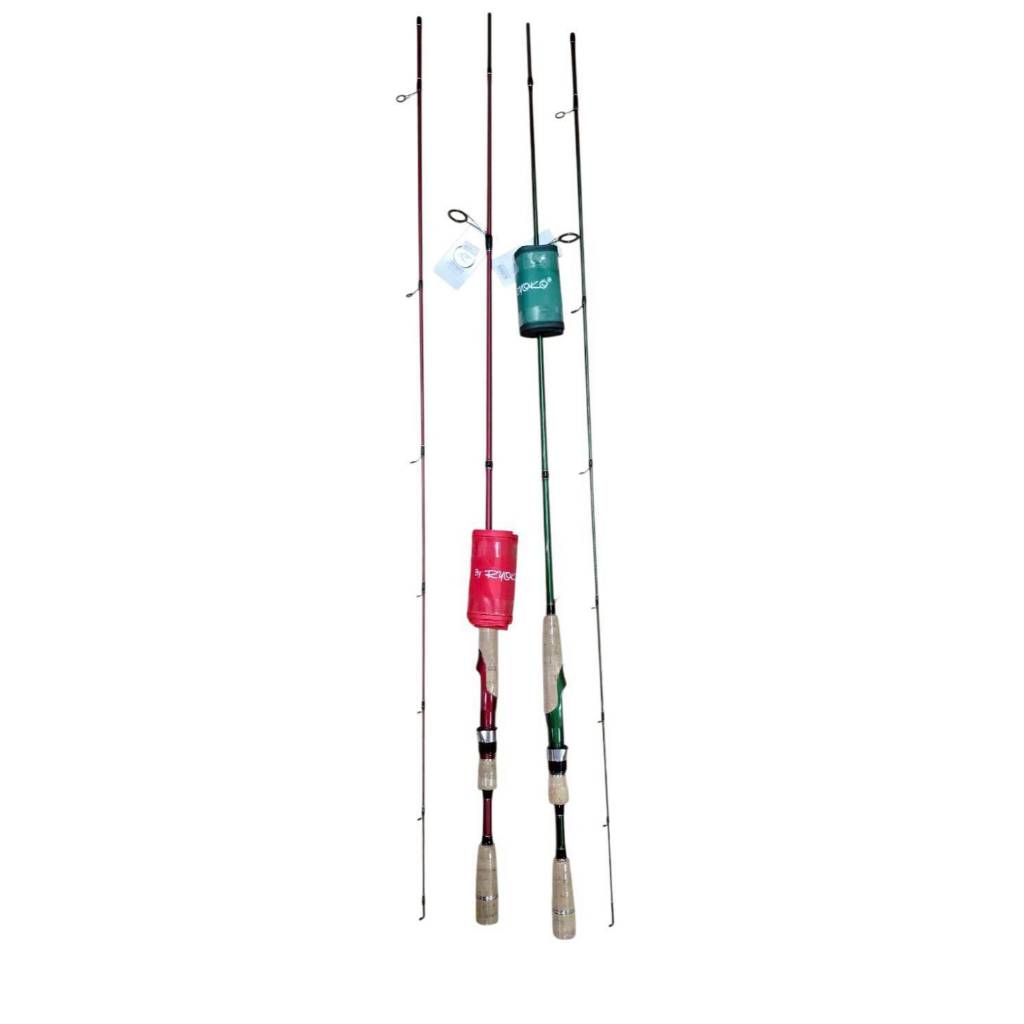 คันเบ็ดคันสปิน RYOKO:EGI 702M LURE:3-15g. 2 ท่อน