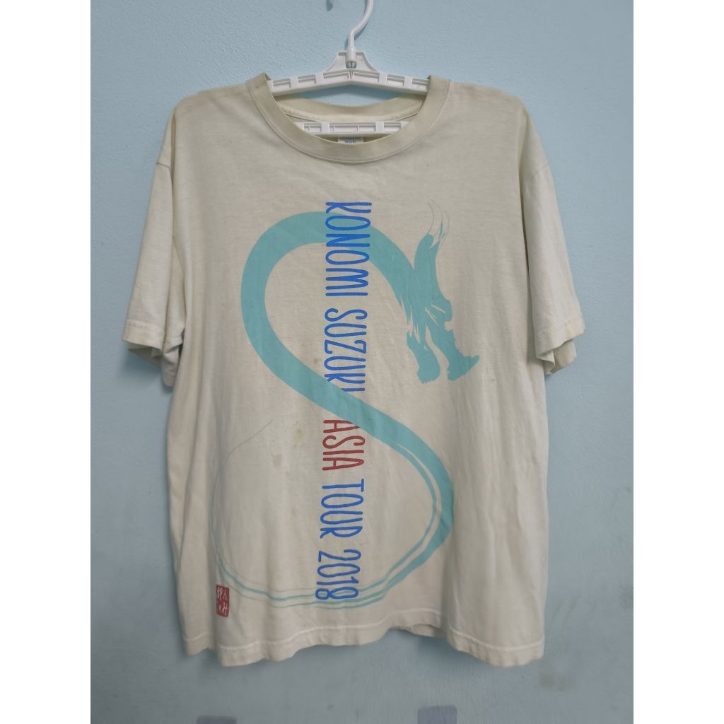 เสื้อยืดมือสอง Konomi Suzuki asia tour 2018