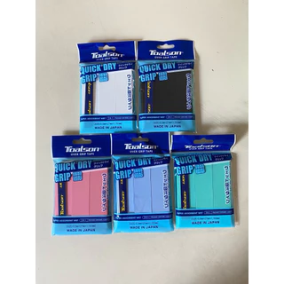 TOALSON QUICK DRY กริปพันด้ามไม้แบดมินตัน เทียบเท่า yonex (1แพ็ค มี3ชิ้น)