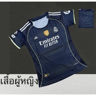 เสื้อบอลเสื้อกีฬาผู้หญิงขนาดฟรีไซร้อก32ถึง36ทรงเข้ารูปติดป้ายXLทุกตัวเสื้อเล็กกว่าทรงตรงนะครับ