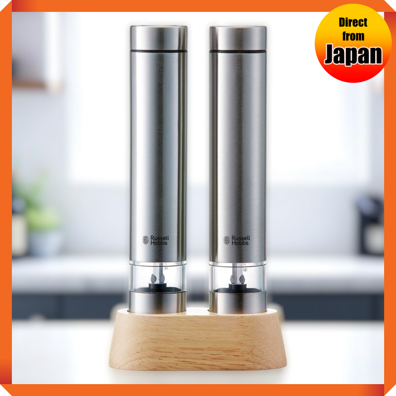 Russell Hobbs Electric Mill Salt & Pepper Mini Black (Set of 2) 7932JP-BK