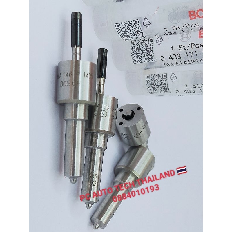 หัวฉีด All New Chevrolet เบอร์เดิม P 1405 Bosch หัวฉีดรถยนต์ดีเซล ขนาด 6 x0.25 x 146 หัวฉีดแต่ง BT50