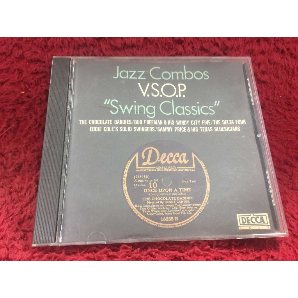 CD Jazz Combos V.S.O.P. "Swing Classics" สภาพตามรูปปก ZA144-19