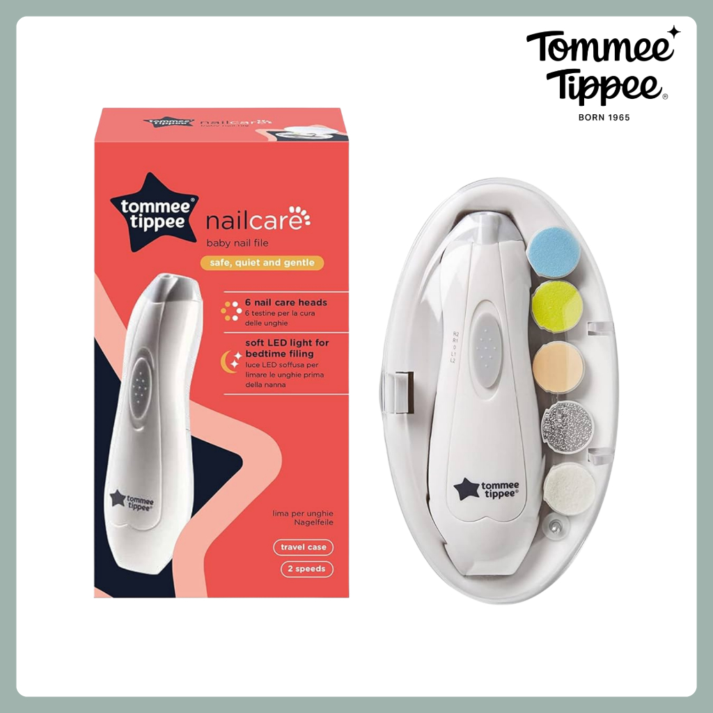 Tommee Tippee ตะไบเล็บเด็กไฟฟ้า มี 6 หัวเปลี่ยน ปลอดภัยไม่เจ็บ รูปที่ 2