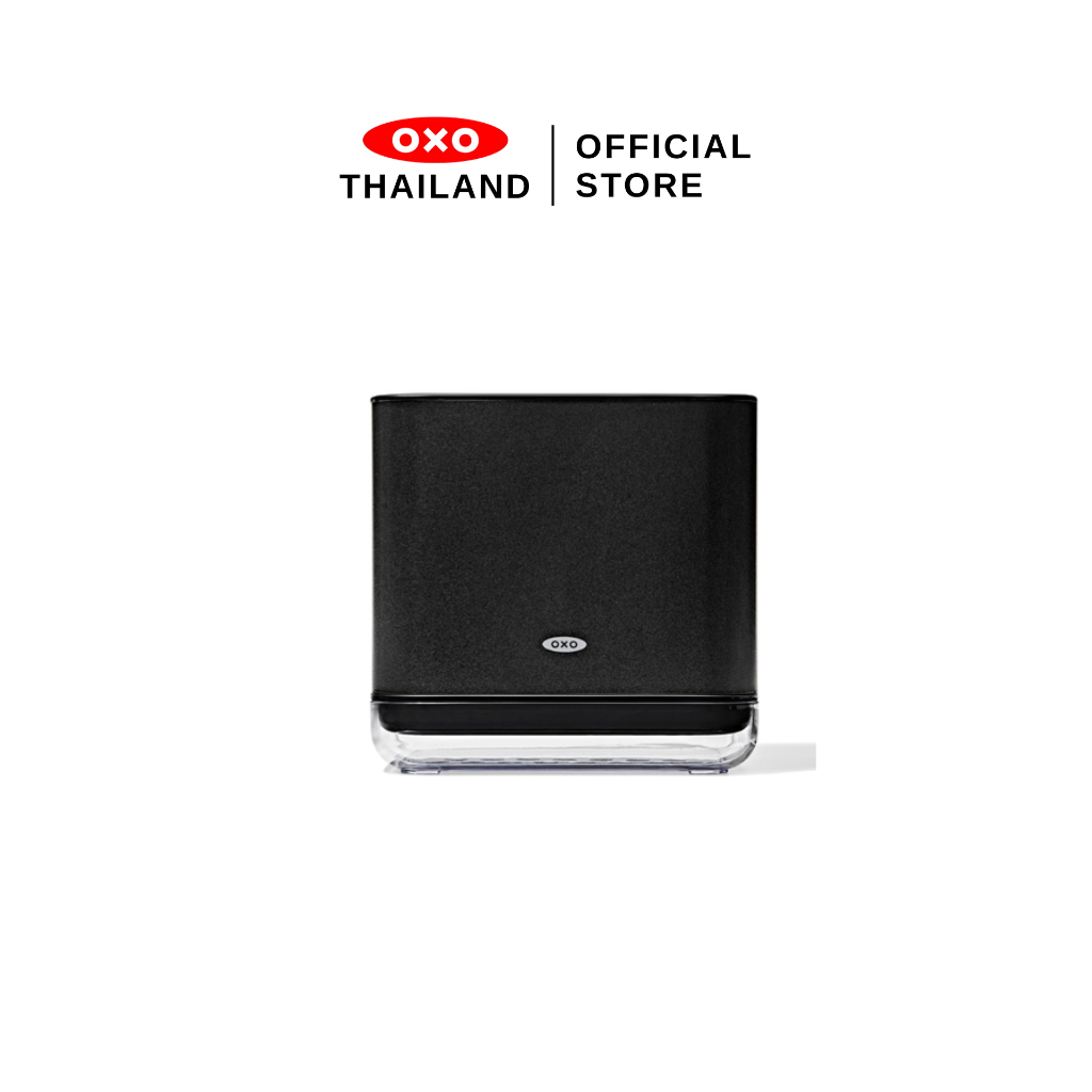 OXO ภาชนะใส่ฟองน้ำและแปรงล้างจาน สีดำด้าน I OXO GG STAINLESS STEEL SINK CADDY - MATTE BLACK