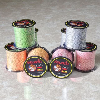 ด้ายเย็บรองเท้าสตั๊ดเย็บรองเท้าหนัง ขนาด100 M.สีด้ายจะมีโอกาสเปลี่ยนแปลงตามรอบผลิต/ออกใบกำกับภาษีได้