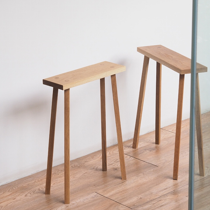 เก้าอี้สตูลไม้โอ๊ค RATTANA