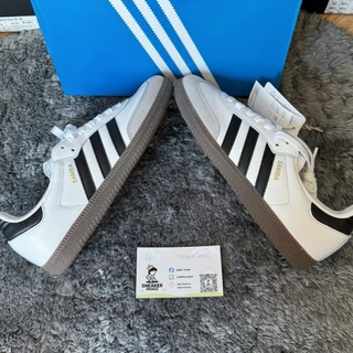 (พร้อมส่งในไทย🇹🇭) Adidas Samba OG White ของแท้ 💯