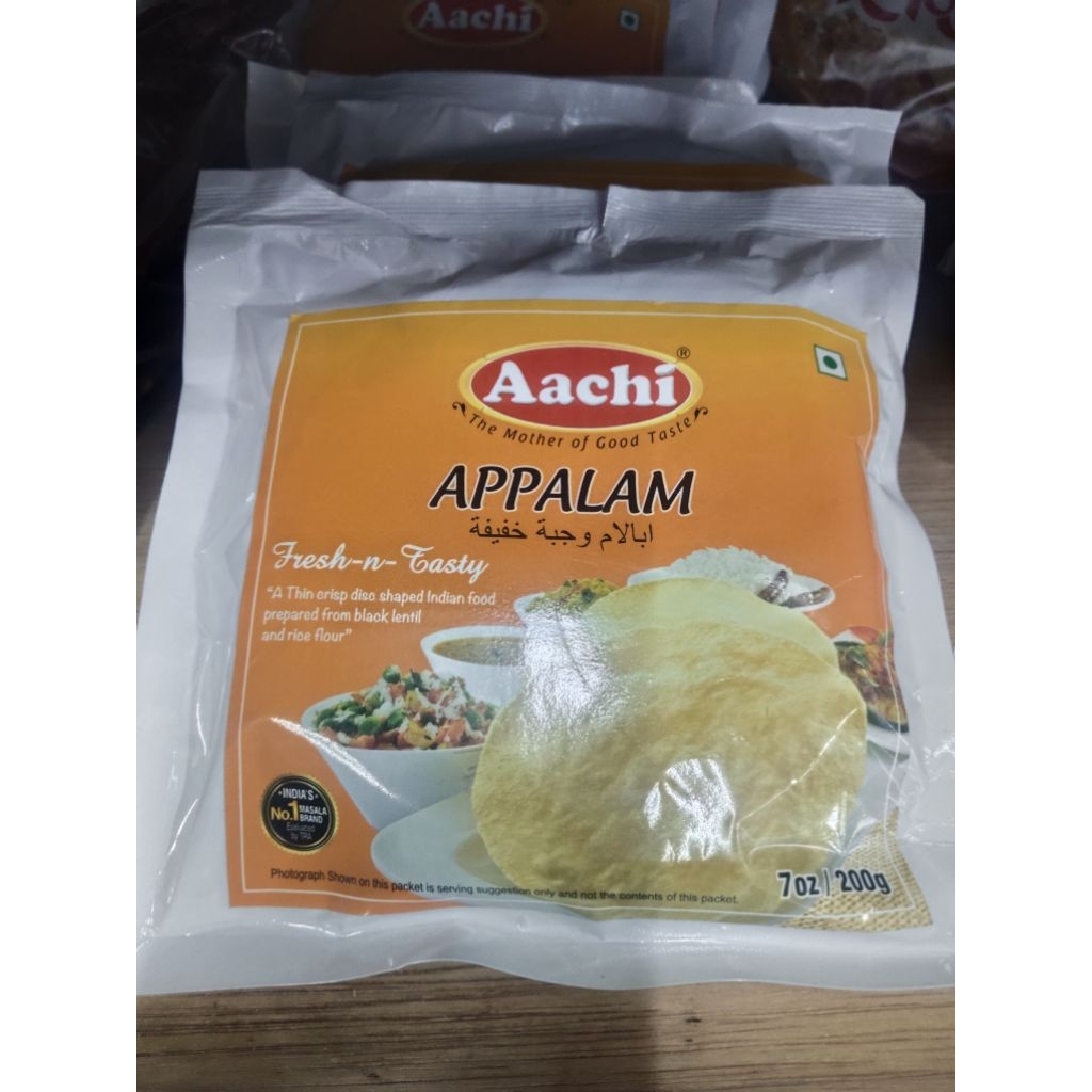 Aachi Appalam Papad 200g.