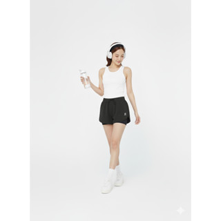 SPIN กางเกงออกกำลังกายขาสั้นมีซับใน WA1002