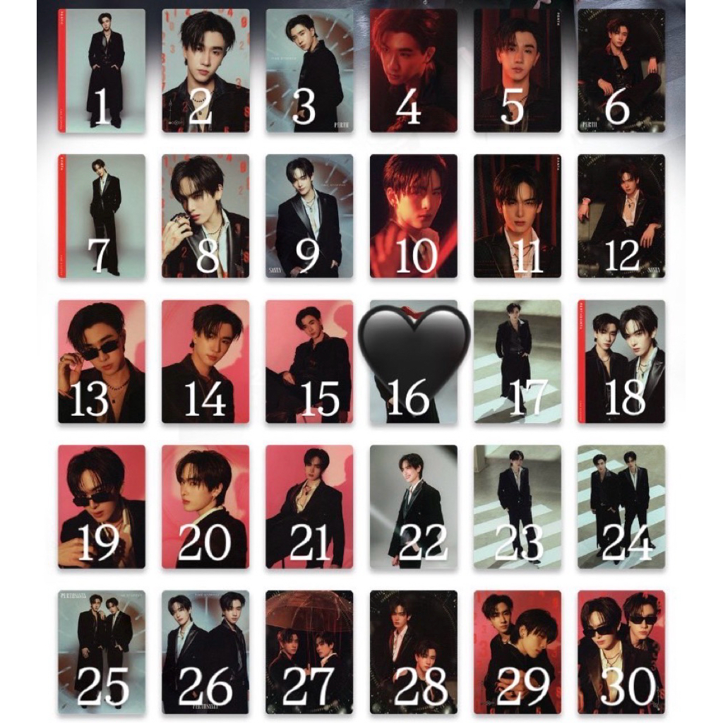 [พร้อมส่ง] PERTHSANTA COLLECTIBLE RANDOM CARD | PERTH SANTA TIME STOPPER FANCON