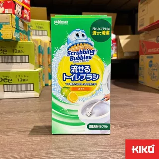 🫧แปรงขัดห้องน้ำแบบกดชักโครก Scrubbing Bubbles .ใช้แล้วทิ้ง🚽
