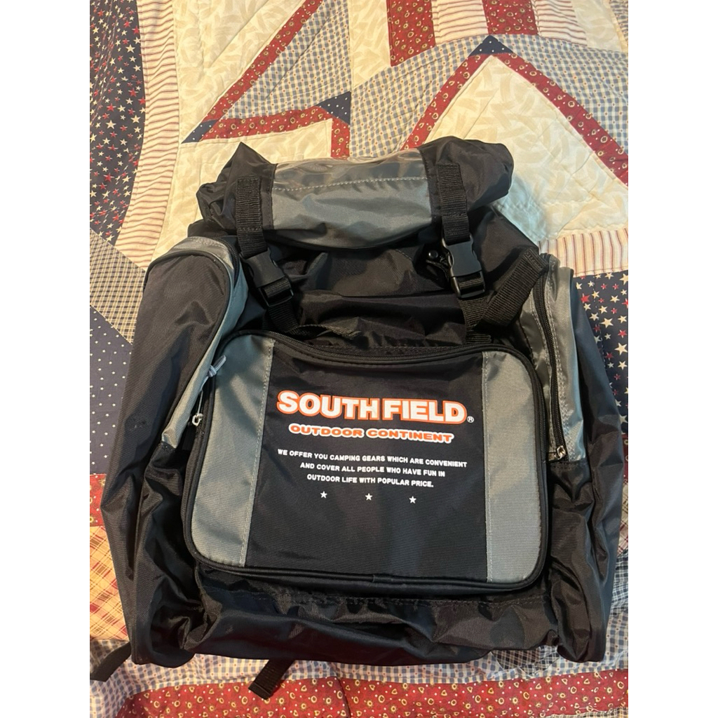 กระเป๋า backpack แบรนด์ south field มือสอง ใหม่กริ๊บ