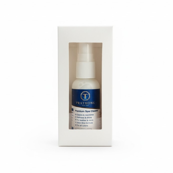 TRATHONG (ตราทอง) น้ำยาสปาหนังพรีเมียม ทำความสะอาดหนังทุกสี บำรุงให้นุ่ม ชุ่มชื้น เงางาม ฟื้นฟูหนังแท้ หนังเทียม