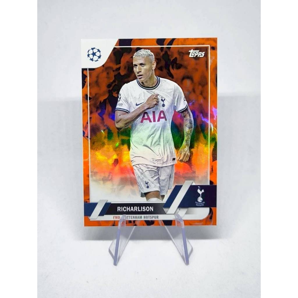 การ์ดนักฟุตบอล Topps Merlin/Chrome Tottenham Hotspur F.C. Chrome UEFA 2022-23