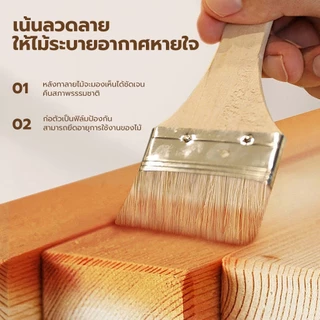สีทาไม้กันน้ำ สีทาไม้ให้เงา ไม้ สีเคลือบเงาไม้ น้ำมันทาไม้ แลกเกอร์ทาไม 530ml *แลคเกอร์ทาไม้ ความเข้มข้นสูง กันบูด