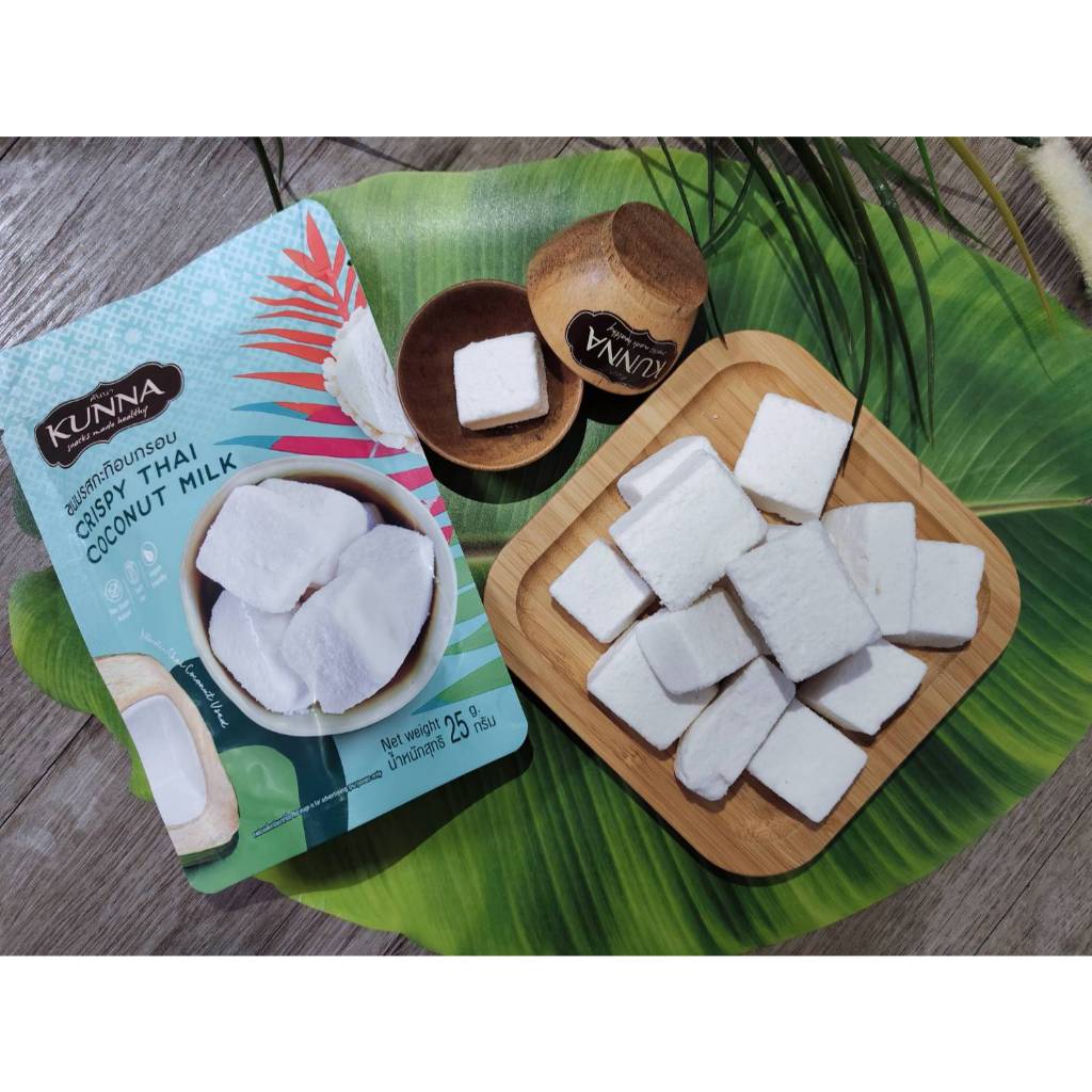 ขนมกะทิอบกรอบ (6ซอง) คันนาKUNNA 25กรัม - รูปที่ 2