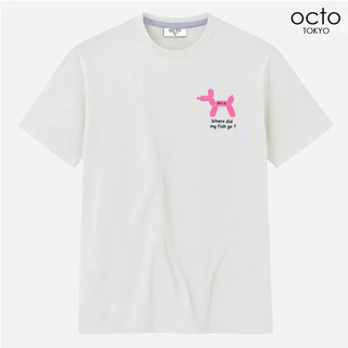 เสื้อยืด octoTOKYO ลาย My Fish | คอกลม แขนสั้น ผ้า Cotton 100% ใส่สบาย