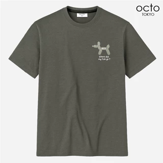 เสื้อยืด octoTOKYO ลาย My Fish | คอกลม แขนสั้น ผ้า Cotton 100% ใส่สบาย