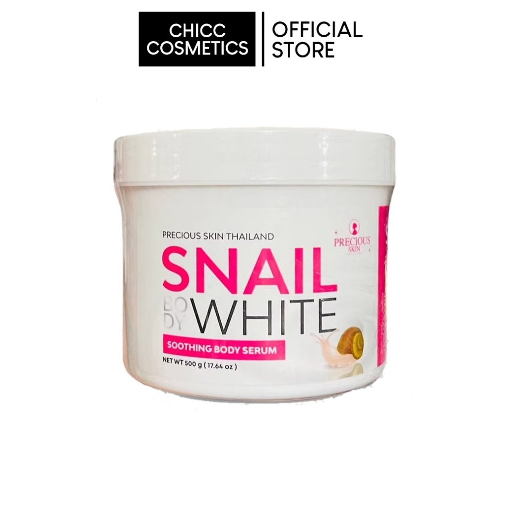PRECIOUS SKIN SNAIL BODY WHITE SOOTHING BODY SERUM 500 G.