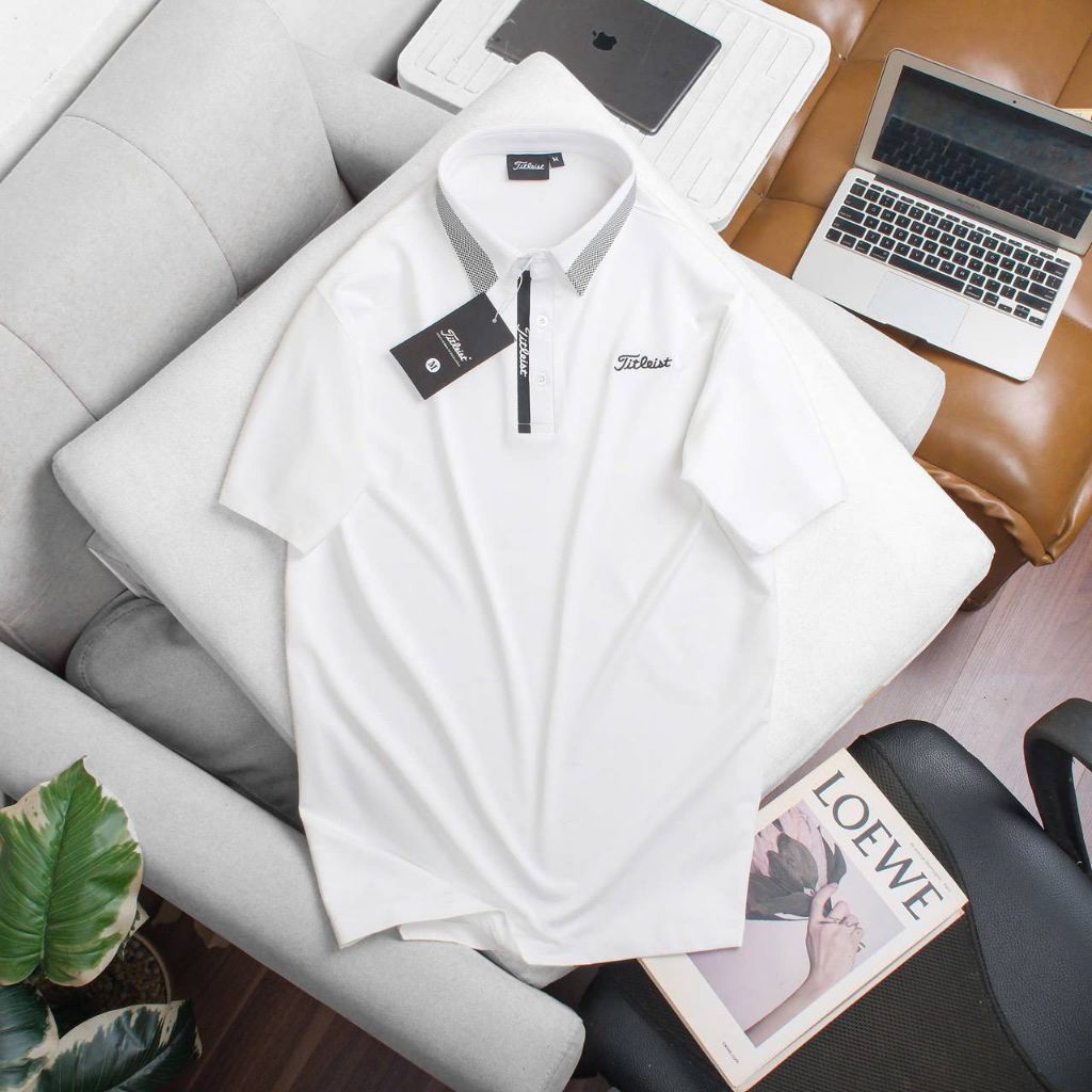 ‼️SALE‼️⛳Titleist Men's Golf Shirts เสื้อกอล์ฟผู้ชาย เเขนสั้น คอปก ใส่ตีกอล์ฟ เนื้อผ้าดีมาก มีความยืดหยุ่น