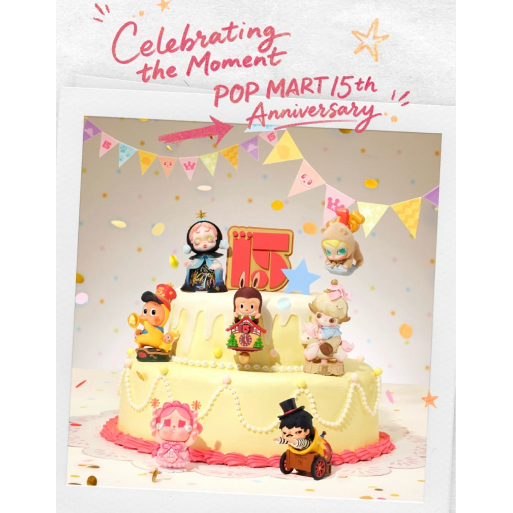 ✅ของแท้✅📍พรีออเดอร์📍   Celebrating the moment 15 th anniversary figures ป้ายเหลือง โมเดล