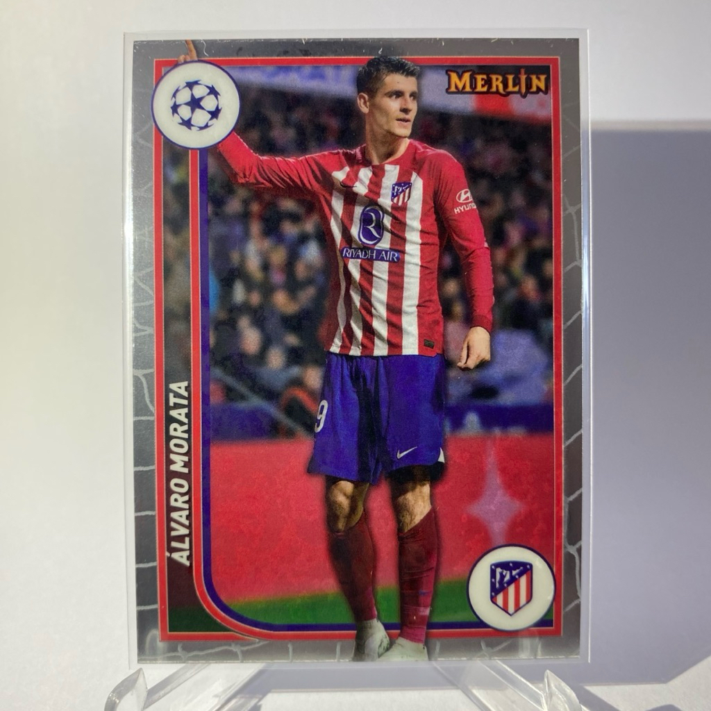 รวมการ์ดนักฟุตบอล TOPPS MERLIN 2024, FRIMPONG, Foden, Wirtz, MORATA
