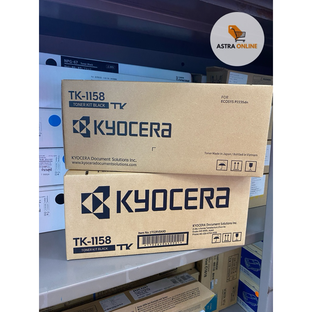 Kyocera TK-1158 Black Toner Cartridge สินค้ามีรับประกัน