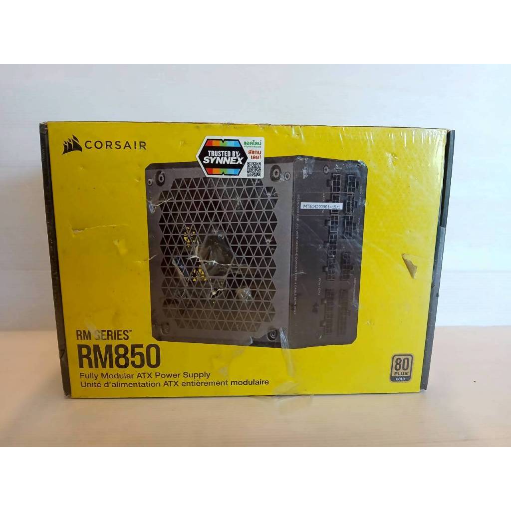 PSU อุปกรณ์จ่ายไฟ CORSAIR RM Series 850 850W (80+ GOLD)