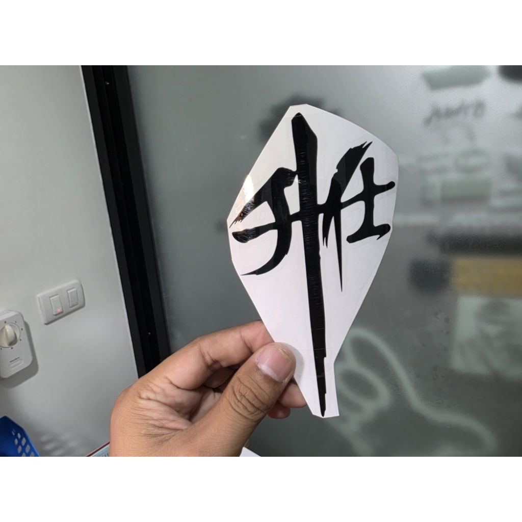 สติ๊กเกอร์แต่งรถ logo zontes  ZONTES งานไดคัท งานตัด มี 2 ขนาด