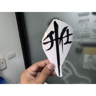 สติ๊กเกอร์แต่งรถ logo zontes  ZONTES งานไดคัท งานตัด มี 2 ขน…