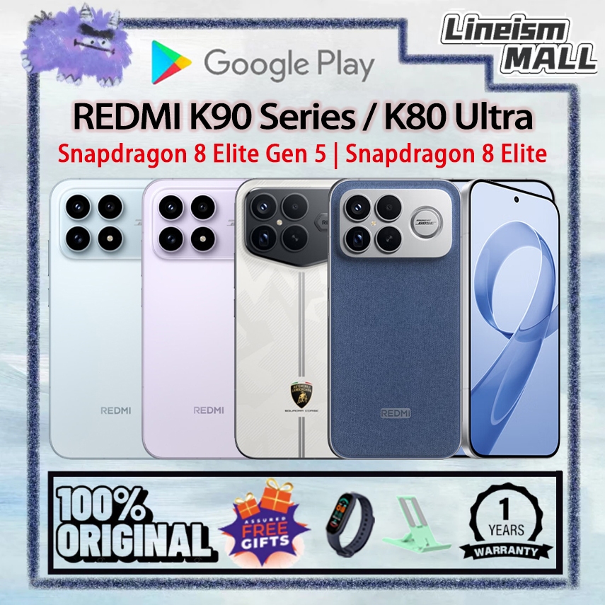 REDMI K90 Pro Max Snapdragon 8 Elite Gen 5 | REDMI K90 Snapdragon 8 Elite | Redmi K80 Ultra Dimensit