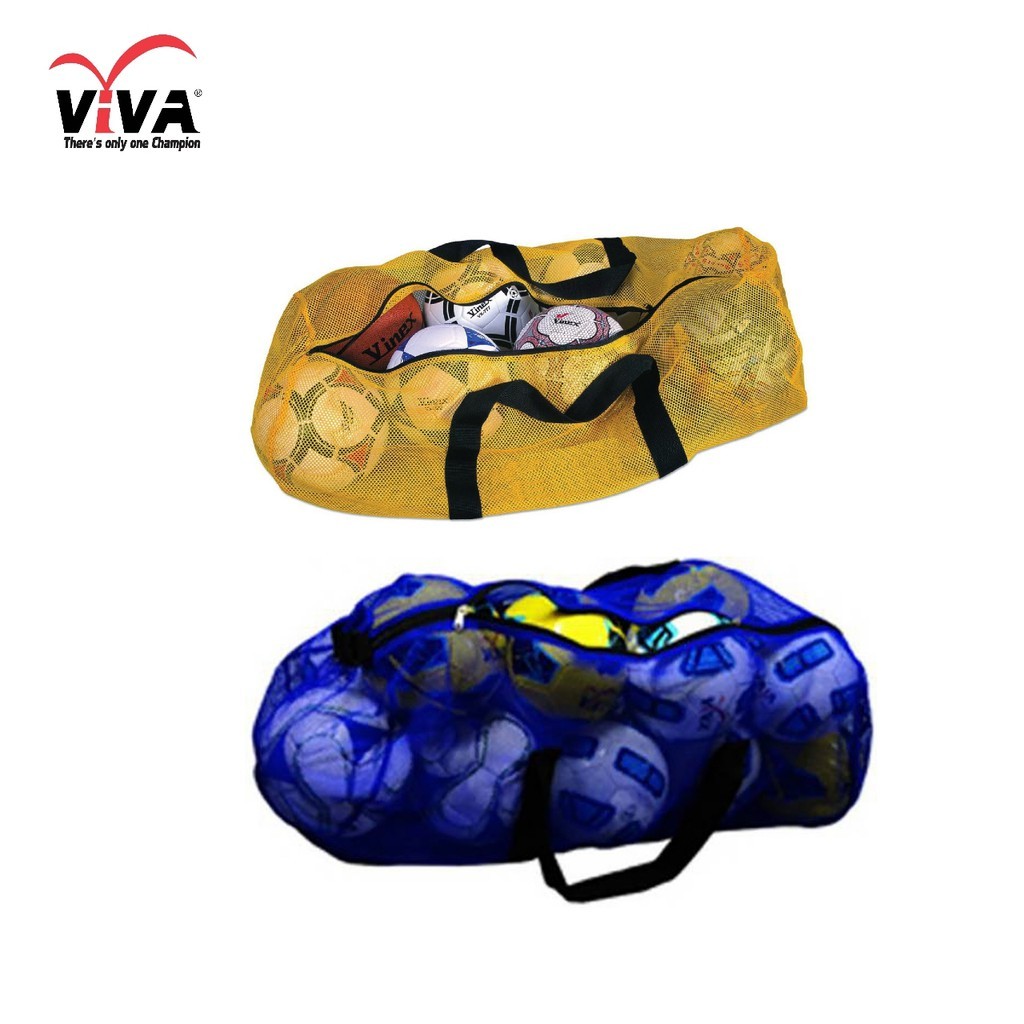 VIVA กระเป๋าใส่ลูกบอล พร้อมสายสะพาย (ใส่ได้ 12-14 ลูก)