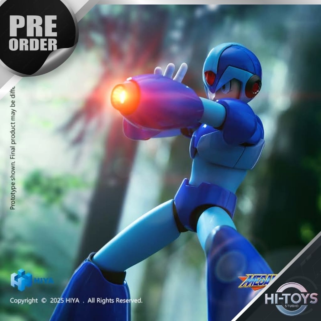 🔰PRE-ORDER🔰 [กรุณาอ่านรายละเอียด] Hiya Toys : EXQUISITE BASIC series 1/12 Mega Man X