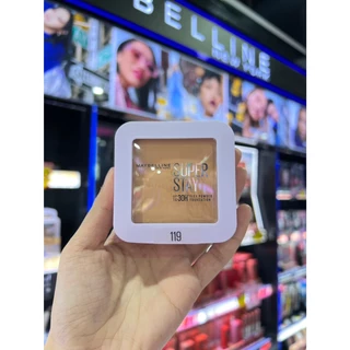 [ใหม่ ] Maybelline SUPER STAY FLEX เมย์เบลลีน แป้งผสมรองพื้น ติดทน กันน้ำ กันเหงื่อ เนียนสวย 10g. ครบทุกสี