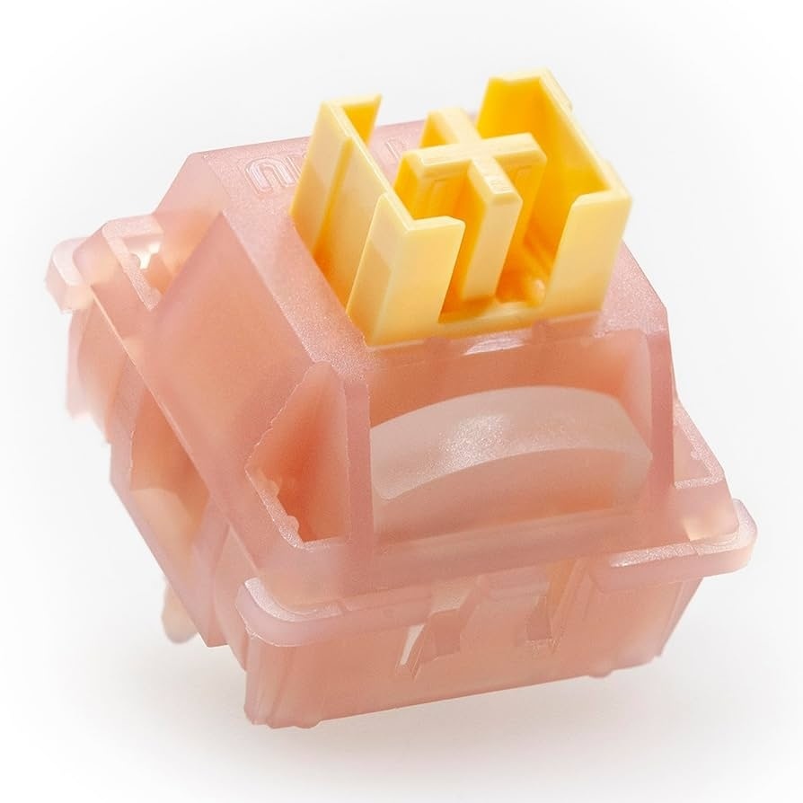 [10 ตัว] Outemu silent peach v.3 Linear ส่งจากไทย - รูปที่ 2