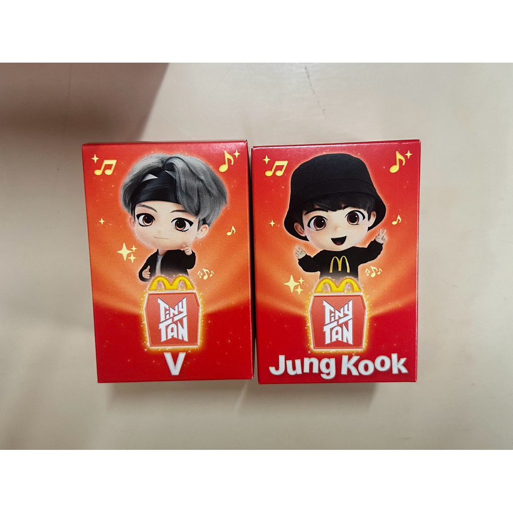 McDonald's TinyTan Encore Edition V JungKook BTS🔥💜