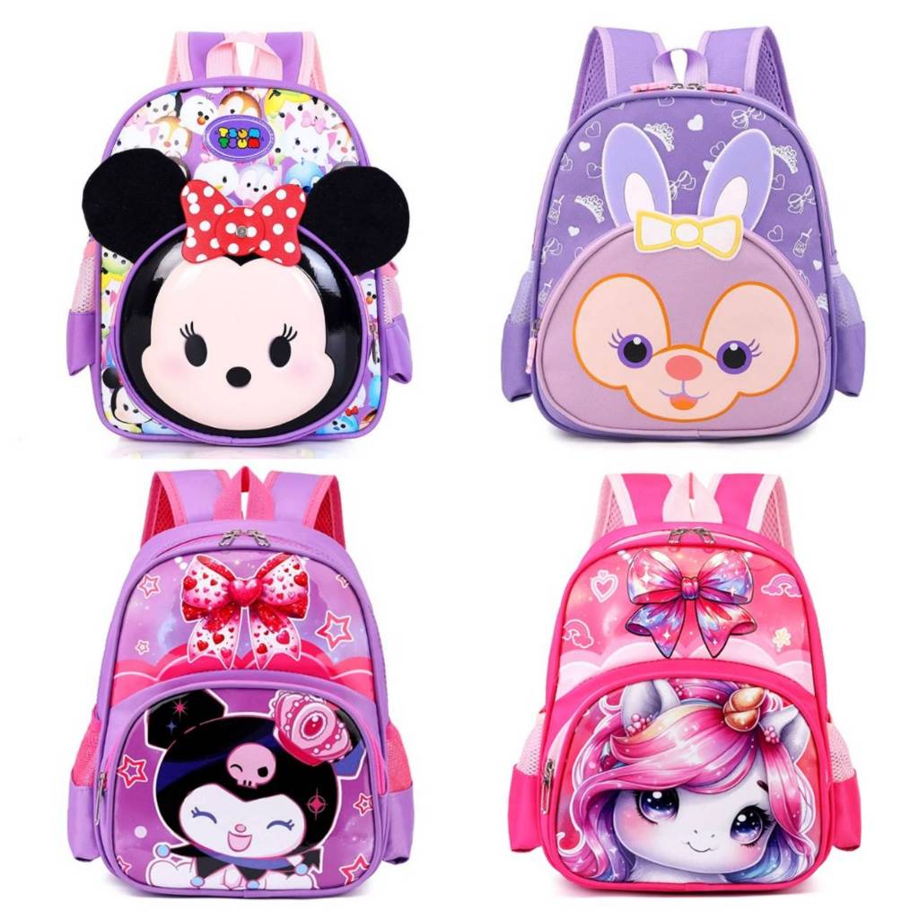 กระเป๋านักเรียน กระเป๋าเป้ มิกกี้ มินนี่ สะพายหลัง สุดน่ารัก - รูปที่ 7