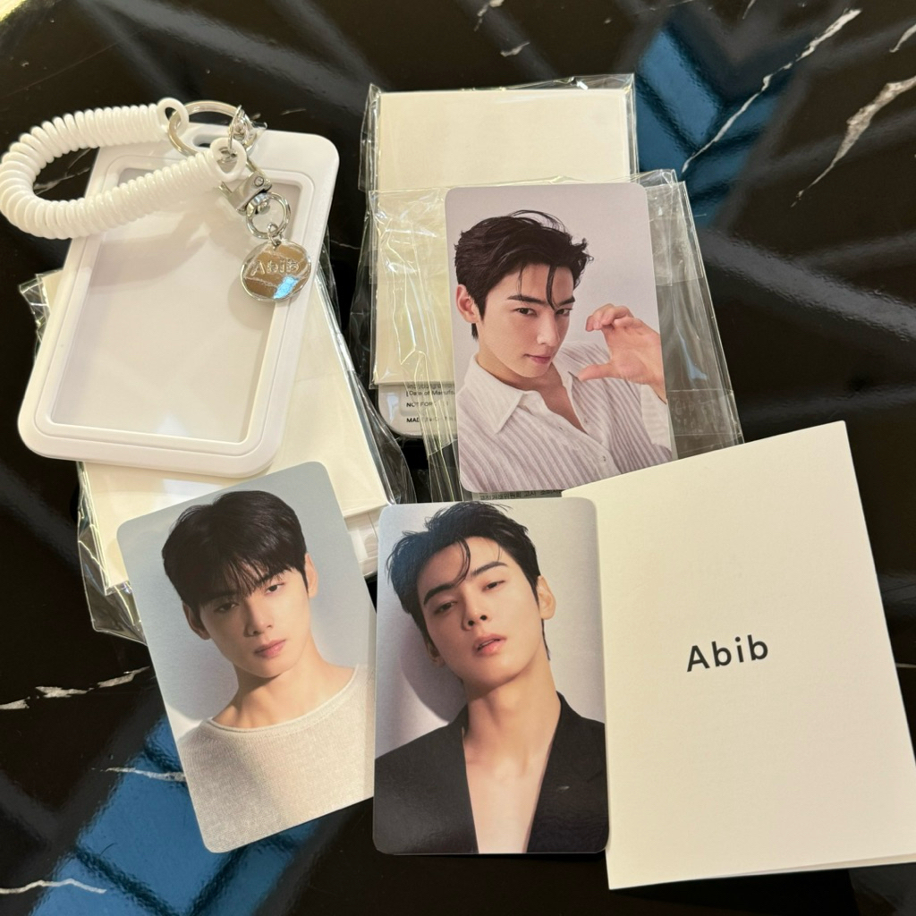 Abib ชาอึนอู photocard set จาก Abib Thailand