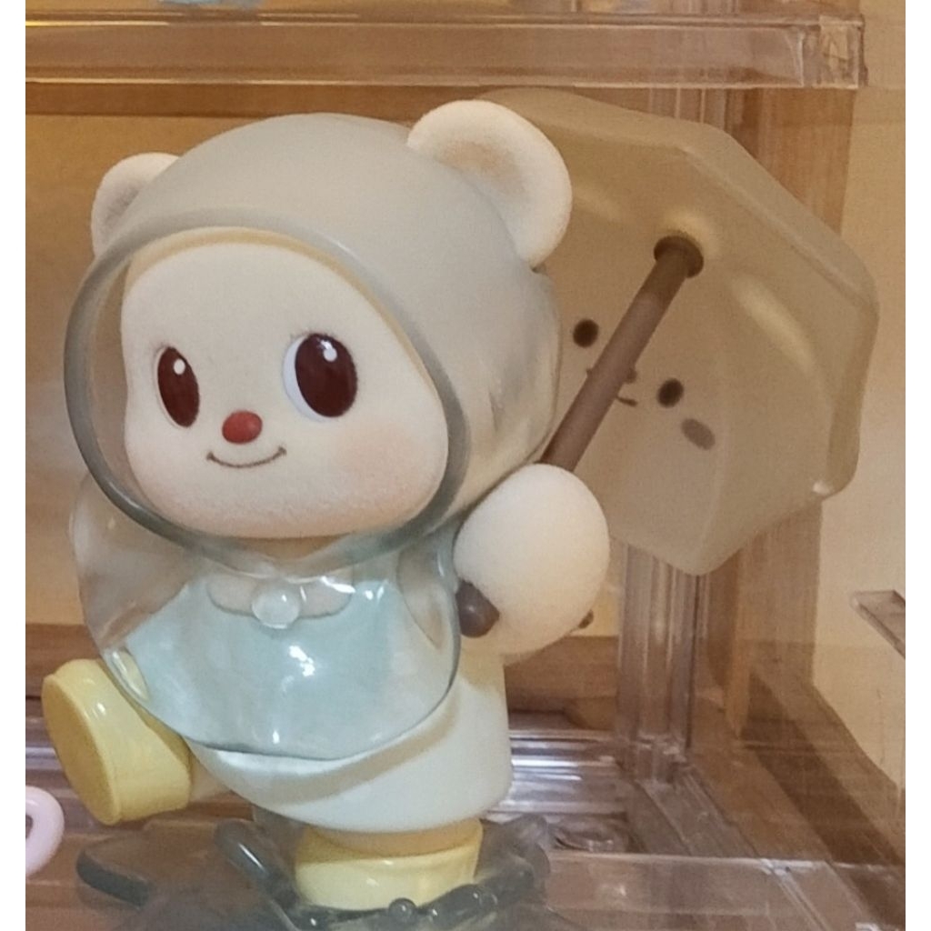 BUTTERBEAR​ LEISURE  TIME เช็คการ์ด​ ลายน้องกางร่มสุดน่ารัก