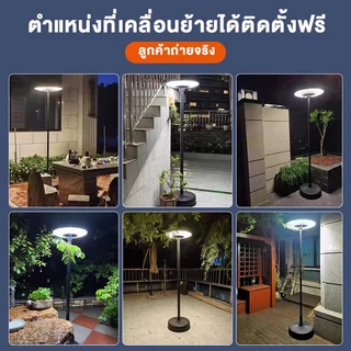 ไฟโซล่าเซลล์ UFO ไฟถนนโซล่าเซลล์ 68000000W ไฟพลังงานแสงอาทิตย์ LED แสงสีขาว โคมไฟถนน กันน้ำ