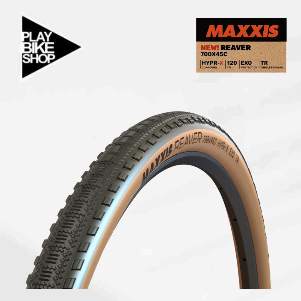ยางนอกขอบพับ MAXXIS รุ่น REAVER 700X45C