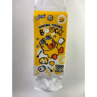 JAXX Hanging Tissues B Duck 1,300Sheets แจ็กซ์ ทิชชู่แบบแขวน 1,300แผ่น/หิ้ว
