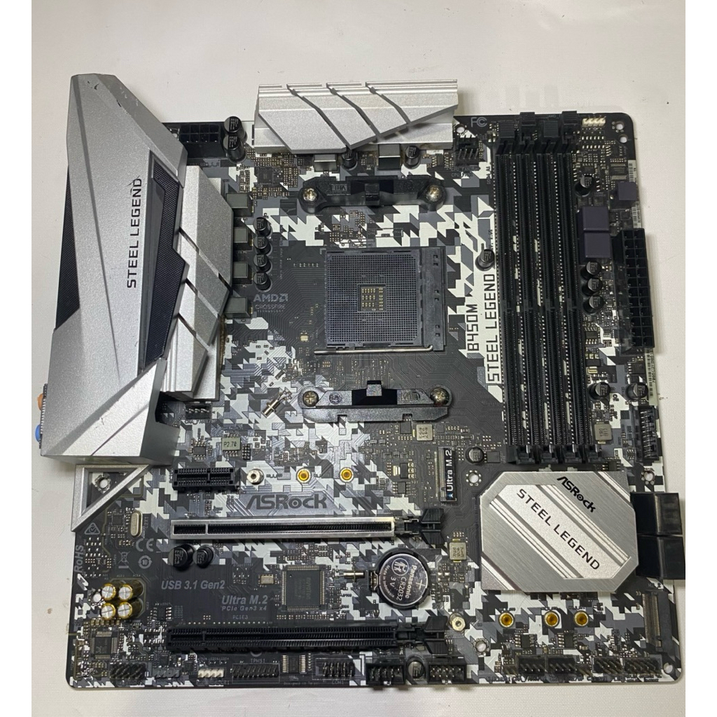 ASROCK B450M STEEL LEGEND มือสอง
