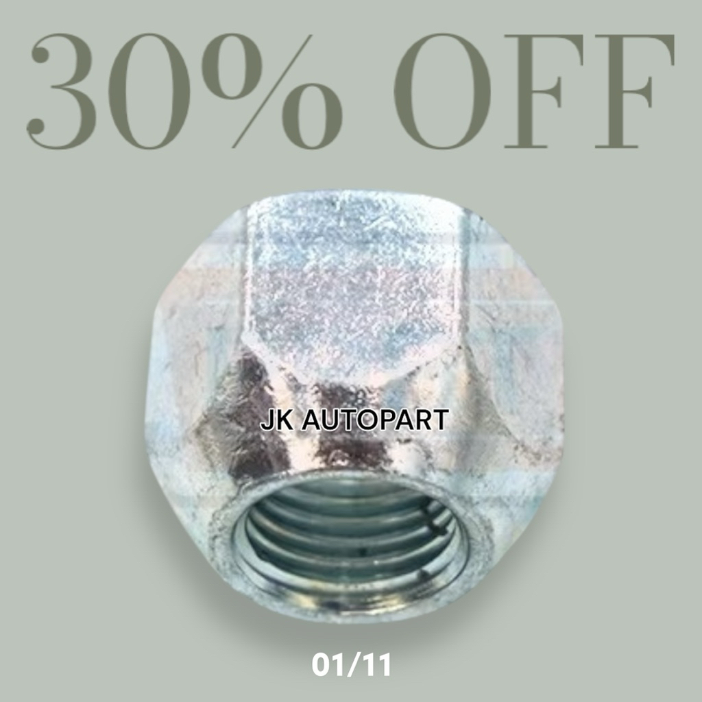 หัวน๊อตล้อ S220 ELF เพลาลอย S250 , NKR , TCPY เบอร์ 23 M14x1.5 L-R หัวน็อตตัวเมียเพลาลอย/BNHL - รูปที่ 4