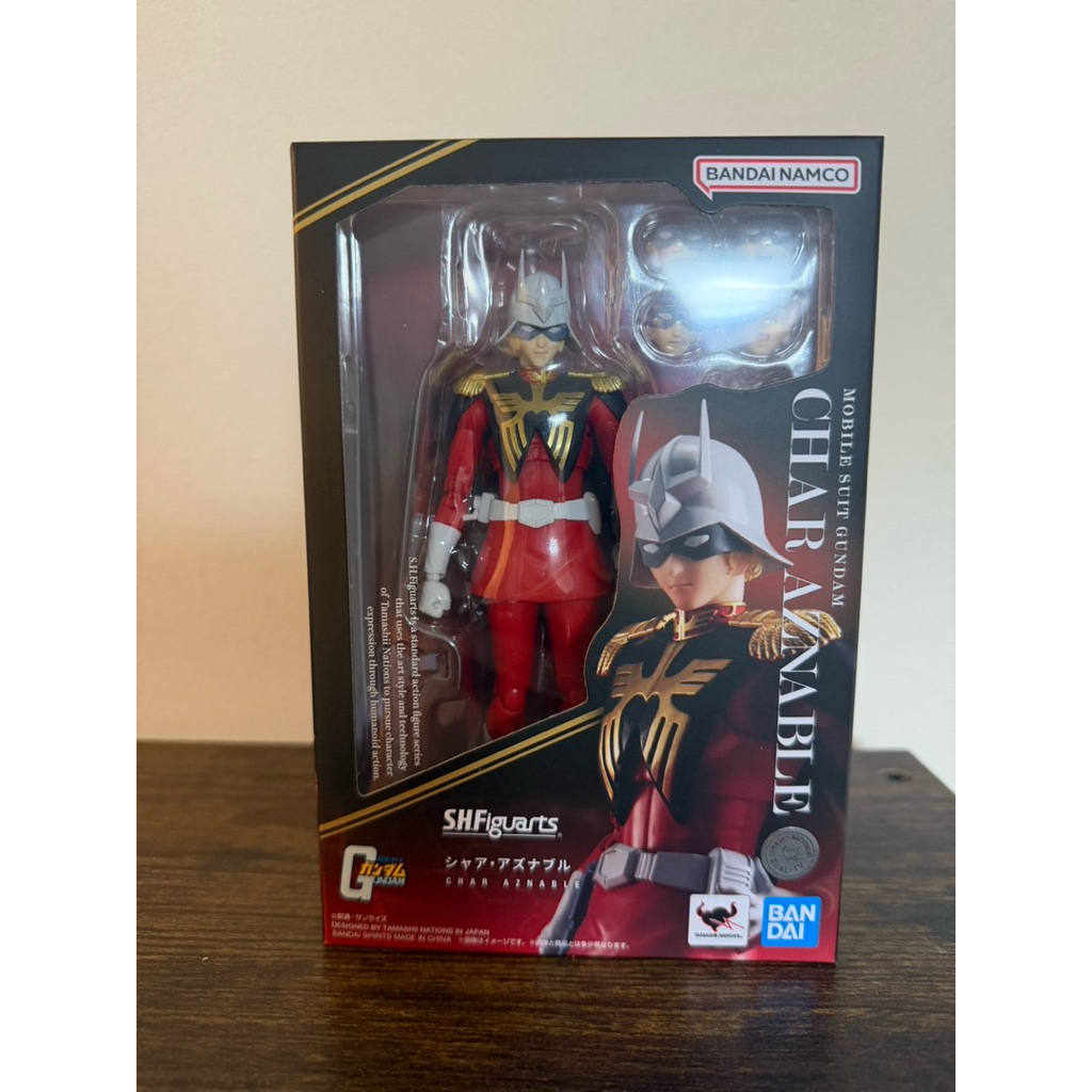 Bandai SHF S.H.Figuarts Char Aznable LOT JP
