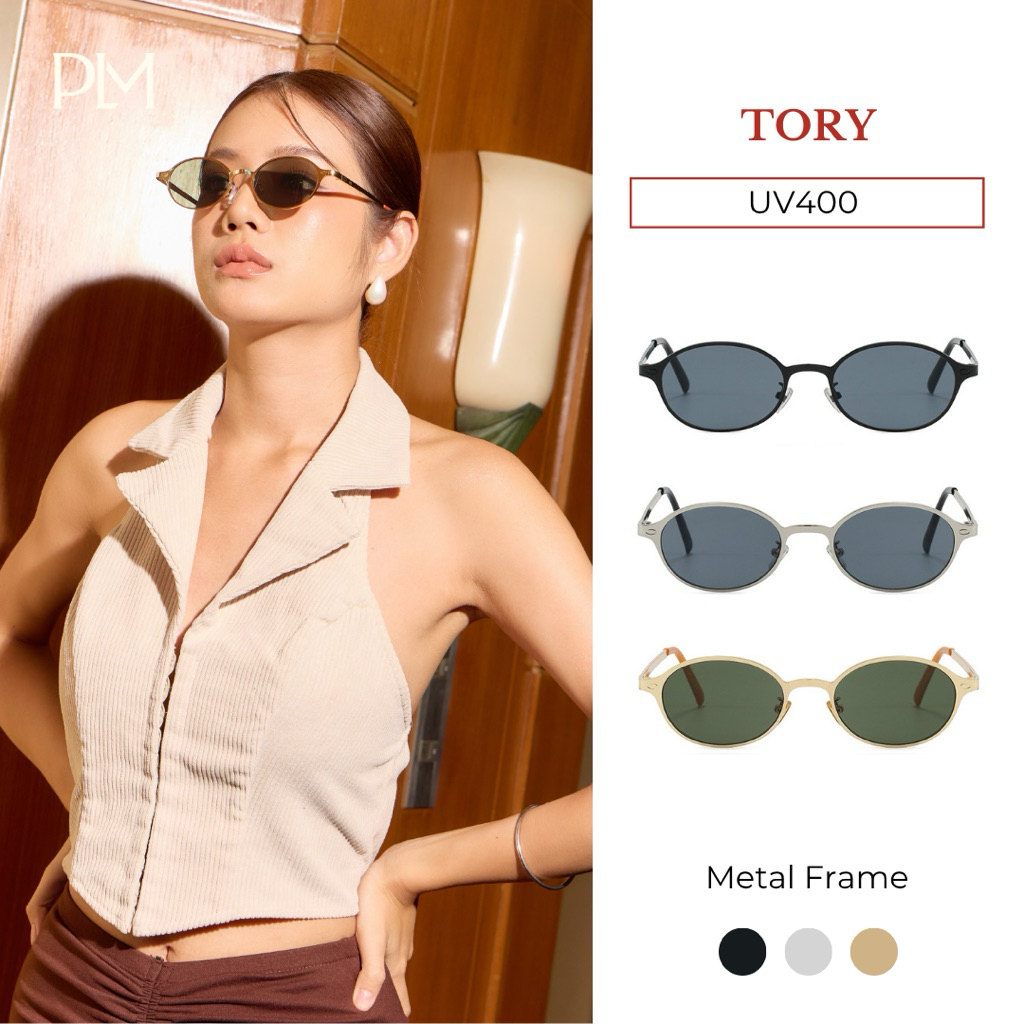 PLM (plume.bkk) แว่นกันแดดรุ่น 'Tory' Sunglasses