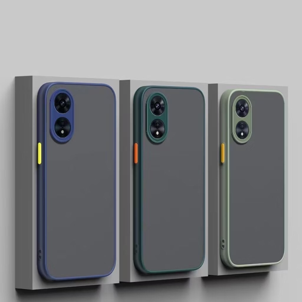 เคสขอบสีหลังด้าน PC สำหรับXiaomi Redmi A5 / Redmi 13C / Poco C65 C71 Redmi 13เคสกันกระแทก เสี่ยวมี่ 