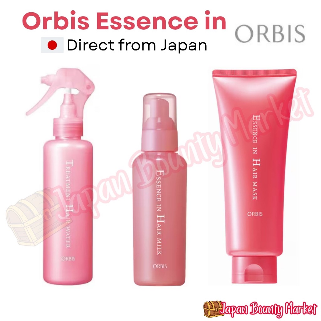 ORBIS Essence In Hair Care Series – Hair Mask / Hair Milk / Treatment Water / Refill Deep Repair • S